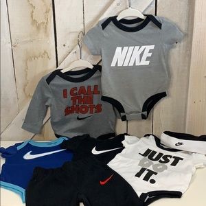 7pc Lot of Infant Nike Cotton Apparel, 3M